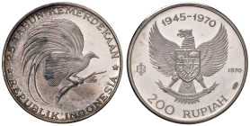 INDONESIA 200 Rupie 1970 - KM 23 AG (g 7,91)

Status: FS
