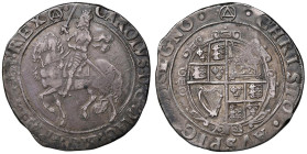 INGHILTERRA Carlo I (1625-1649) Mezza corona, zecca Torre di Londra - KM 122 AG (g 14,60) Triangolo in cerchio

Status: BB+