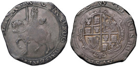 INGHILTERRA Carlo I (1625-1649) Mezza corona, zecca Torre di Londra - KM 122 AG (g 14,94) R tra parentesi. Bella patina al R/

Status: qBB/BB