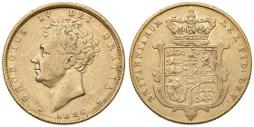 INGHILTERRA Giorgio IV (1820-1830) Sterlina 1826 - Fr. 377 AU (g 7,89)

Status: BB