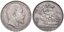 INGHILTERRA Edoardo (1901-1910) Corona 1902 - KM 803 AG (g 28,33)

Status: SPL-FDC