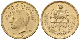 IRAN Mohammad Reza (1941-1979) 2 1/2 Pahlavi 1355 (1976) - KM 1201; Fr. 100 AU (g 20,32)

Status: FDC