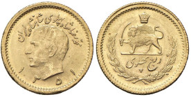 IRAN Mohammad Reza (1941-1979) Quarto di Pahlavi 1351 (1972) - KM 1160a; Fr. 104 AU (g 2,01)

Status: FDC