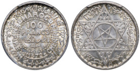 MAROCCO Mohammed V (1927-1957) 100 Franchi 1372 / 1953 - KM Y52 AG In slab PCGS MS 66 cod. 418543.66/44896238

Status: MS 66