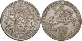 OLANDA Utrecht - Ducatone 1791 - KM 90.2 AG (g 32,54) Bella patina delicata e di grande qualità per questo tipo di moneta

Status: qFDC