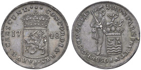 OLANDA Zeeland Doppio ducatone 1748 - Dav. 1835 AG (g 55,77) Minimo colpetto al bordo e piccola screpolatura

Status: SPL