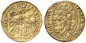 RODI Fabrizio del Carretto (1513-1521) Ducato - Fr. 11; Schl. XI, 14 AU (g 3,47) RR Graffietto al D/

Status: qSPL