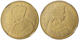 ROMANIA Ferdinando I (1914-1927) 50 Lei 1922 - KM M3; Fr. 11 AU Ex asta Sincona 83 del 2023, lotto 3468. In slab NGC MS 62 cod. 6514435-015

Status:...