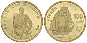 SPAGNA Juan Carlos I (1975-2014) 100 Ecu 1993 - KM N10 AU (g 34,62)

Status: FS