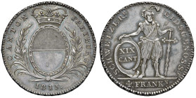 SVIZZERA Friburgo - Tallero 1813 - KM 79 AG (g 30,00) Splendida patina da antica raccolta

Status: SPL+