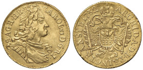 UNGHERIA Carlo VI (1711-1740) Ducato 1732 Karlsburg - Her 216 AU (g 3,43)

Status: qSPLSPL
