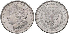 USA Dollaro 1891 CC - KM 110 AG (g 26,77) Segnetti da contatto al D/. Bella patina

Status: FDC