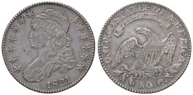 USA Mezzo dollaro 1821 Philadelphia. Liberty - S. 196 AG (g 13,39) RRR

Status: SPL