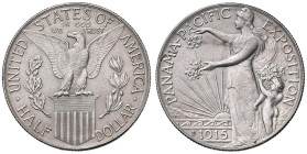 USA Mezzo dollaro 1915 S - KM 135 AG (g 12,50) R Panama-Pacific Exposition

Status: SPL