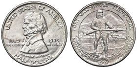 USA Mezzo dollaro 1925 - KM 158 AG (g 12,46) Fort Vancouver Centennial. Macchioline al D/

Status: FDC