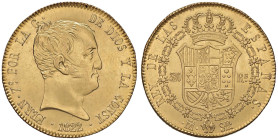 SPAGNA Ferdinando VII (1808-1833) 320 Reales 1822 SR - KM 566; Cal. 1778 AU (g 27,01) Splendida conservazione, fondi ancora brillanti

Status: SPL