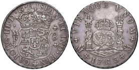 MESSICO Carlo III (1759-1788) 8 Reales 1763 Mo MF - KM 105 AG (g 26,92)

Status: BB-SPL