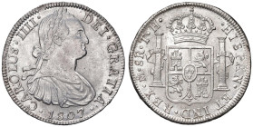 MESSICO Carlo IV (1788-1808) 8 Reales 1807 Mo TH - KM 109; Cal. 986 AG (g 27,01)

Status: SPL