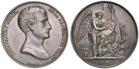 Medaglia 1802 Pace di Amiens. D/ BONAPARTE I.er CONSUL - DE LA REPUBLIQUE FRAN.SE. Nel campo testa nuda a dx. In fondo: ANDRIEU F. - R/ Bella patina u...