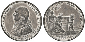 Medaglia 1802 Pace di Amiens. La medaglia differisce da quella indicata da Bramsen al n. 204 esclusivamente per la scritta nell’esergo del R/ DEFIN. T...