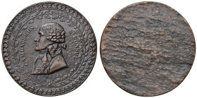 Medaglia 1802 Cambacérès Secondo console - In corona circondata da larga bordura: CAMBACÉRÈS 2E CONSUL. Busto a sx in costume da console - Opus: non i...
