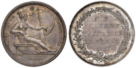 Medaglia 1803 IV anno di consolato di Bonaparte. Medaille du mariage. D/ Come il R/ di Bramsen 275 - R/ In corona formata da un ramo di palma e da un ...