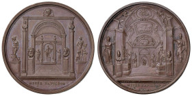 Medaglia 1804 Museo del Louvre. Sala del Laocoonte e dell’Apollo. D/ La sala del Laocoonte. R/ La sala dell’Apollo - Opus: Andrieu - Bramsen 373 - Mol...