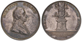 Medaglia Battaglia navale di Trafalgar. Morte dell’ammiraglio Nelson. D/ Busto a dx in uniforme. HORATIUS NELSON. In basso: ABRAMSON - R/ FAMAM QUI TE...