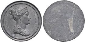 Medaglia L’imperatrice Giuseppina. Busto diademato a dx. JOSEPHINE IMP. ET REINE - Opus: Andrieu - Bramsen 476 - SN (g 69,70 - Ø 60 mm - incorniciato ...