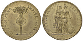 Medaglia Avvocati di Lione. D/ LEGE DUCE COMITE JUSTITIA. La Giustizia e la Legge in piedi. Esergo: MERCIÉ A LYON - R/ QUIETAM NEMO IMPUNE LACESSET. U...