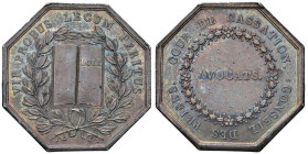 Medaglia Consiglio delle prede di guerra della Corte di Cassazione. - Opus: non indicato - Bramsen 499 - AG (g 14,77 - Ø 34 mm) Rarissimo gettone, mai...