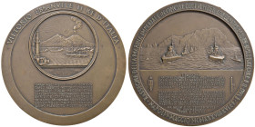 Fascismo Ventennio (1922-1943) Medaglia A. XVI 1938 Napoli, ricordo della rassegna della marina Imperiale a Napoli - Opus: Romagnoli - Casolari pag. 3...