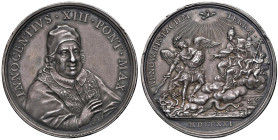 Innocenzo XIII (1721-1724) Medaglia coniata 1721 Auspici circa il riassetto della situazione politico-religiosa - Opus: Ermenegildo Hamerani - Forrer ...