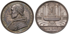 Leone XII (1823-1829) Medaglia 1827 A. IV Per l'erezione del Battistero in Santa Maria Maggiore - Opus: G. Girometti -Bartolotti E 827 - Patrignani 60...