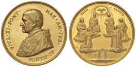 Pio XI (1922-1939) Medaglia del Giubileo 1925 A. IV Per le canonizzazioni del 1925 - Opus: Aurelio Mistruzzi - Bartolotti E925 - Rinaldi 119 - Cusuman...