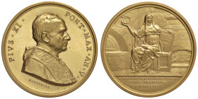 Pio XI (1922-1939) Medaglia 1926 A. V Per l'istituzione del Pontificio Istituto di Archeologia Cristiana - Opus: Aurelio Mistruzzi - Bartolotti E926 -...