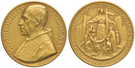 Pio XII (1939-1958) Medaglia 1958 A. XX - Opus: Mistruzzi AU (g 59,38 - Ø 49 mm) RRR Marcata Z917 in incuso sul bordo

Status: FDC