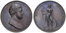 Karl Philippe Prince di Schwarzenberg (1721-1820) Medaglia 1814 Marte con olivo e scudo, SUPERSTITES - Opus: Pilcher L. - Bramsen 1507 - Julius 3130 -...