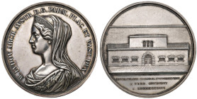 Maria Luigia (1815-1847) Medaglia 1843 Coniata in occasione della costruzione della nuova Casa di Custodia di Parma - Opus: Voigt e Bentelli - Johnson...