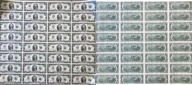 USA 2 Dollari 2003 in foglio da di 4 x 8

Status: FDS