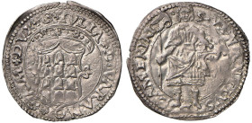 CAMERINO Giulia da Varano (1527-1534) Grosso con lettera G - CNI 21; Bellesia 18 (pochi esemplari conosciuti) AG (g 1,80) RRR Bellissimo esemplare!
...