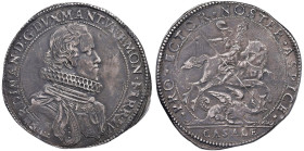 CASALE Ferdinando Gonzaga (1612-1626) Ducatone 1622 - MIR 323/2 AG (g 31,47) RR Tracce di montatura asportata ma altissima conservazione per il tipo. ...