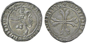 CREMONA Cabrino Fondulo (1413-1420) Mezzo grosso - MIR 303 AG (g 1,00) RR Buona conservazione per il tipo

Status: qSPL/SPl