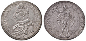 FIRENZE Cosimo II (1608-1621) Piastra 1611 - MIR 261/1 AG (g 31,91) RR Diffuse screpolature tipiche del periodo ma bell'esemplare

Status: SPL