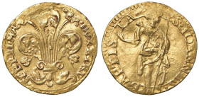FIRENZE Ferdinando II de' Medici (1621-1670) Zecchino gigliato I serie - MIR 285 AU (g 3,16) RRRR Schiacciature al bordo e graffietti. Tondello ondula...