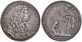 FIRENZE Cosimo III (1670-1723) Mezza piastra 1676 - MIR 331 AG (g 15,45) R

Status: BB