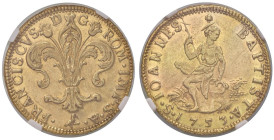 FIRENZE Francesco II (1737-1765) Ruspone 1753 - MIR 359/6 AU (g 10,41) In slab NGC AU55 cod. 4747622-001

Status: AU 55