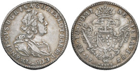 FIRENZE Francesco II (1737-1765) Mezzo francescone 1758 - MIR 365/2 AG (g 13,47) RR

Status: qBB/BB