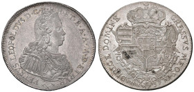 FIRENZE Pietro Leopoldo (1765-1790) Francescone 1770 - MIR 377/2 AG (g 27,36) R Bella patina. Macchie al R/

Status: SPL