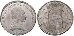 FIRENZE Ferdinando III (1790-1801) Francescone 1799 - MIR 405/8 AG (g 27,25) R

Status: BB/SPL